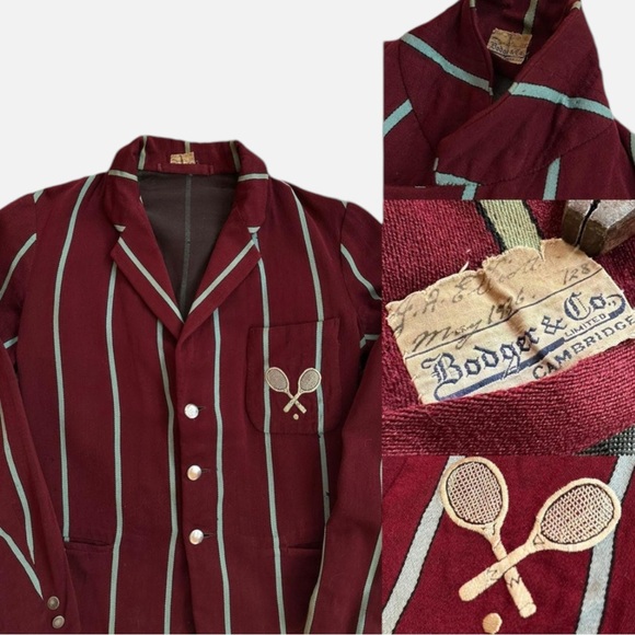 (Rare) 1936 Cambridge University Authentic Rowing Blazer For Collectors - Picture 3 of 11